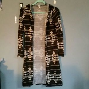 Deb Hooded Cardigan